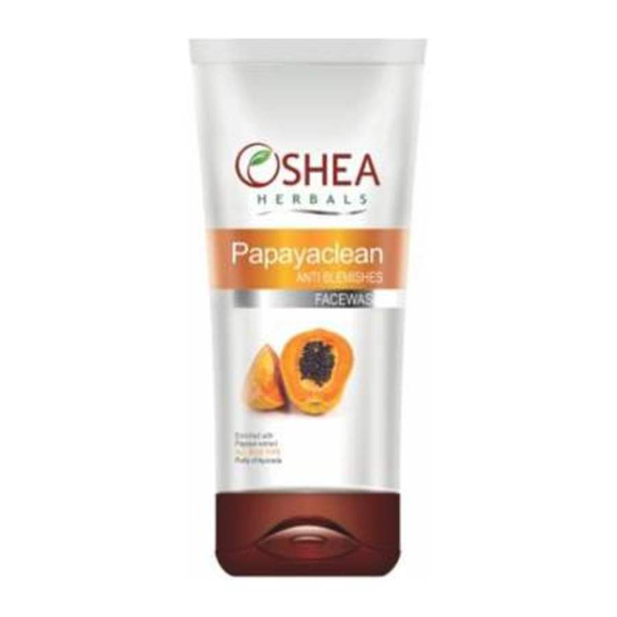 Oshea Herbals Papayaclean, Anti Blemish Face Wash - 80 GM