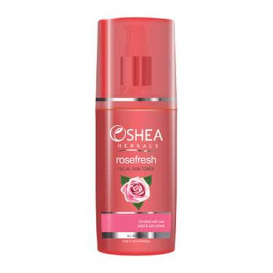 Oshea Herbals Rosefresh - Rose Petal and Tulsi Facial Skin Toner - 120 ML