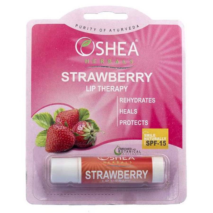 Oshea Herbals Strawberry Lip Therapy - 4.5 GM