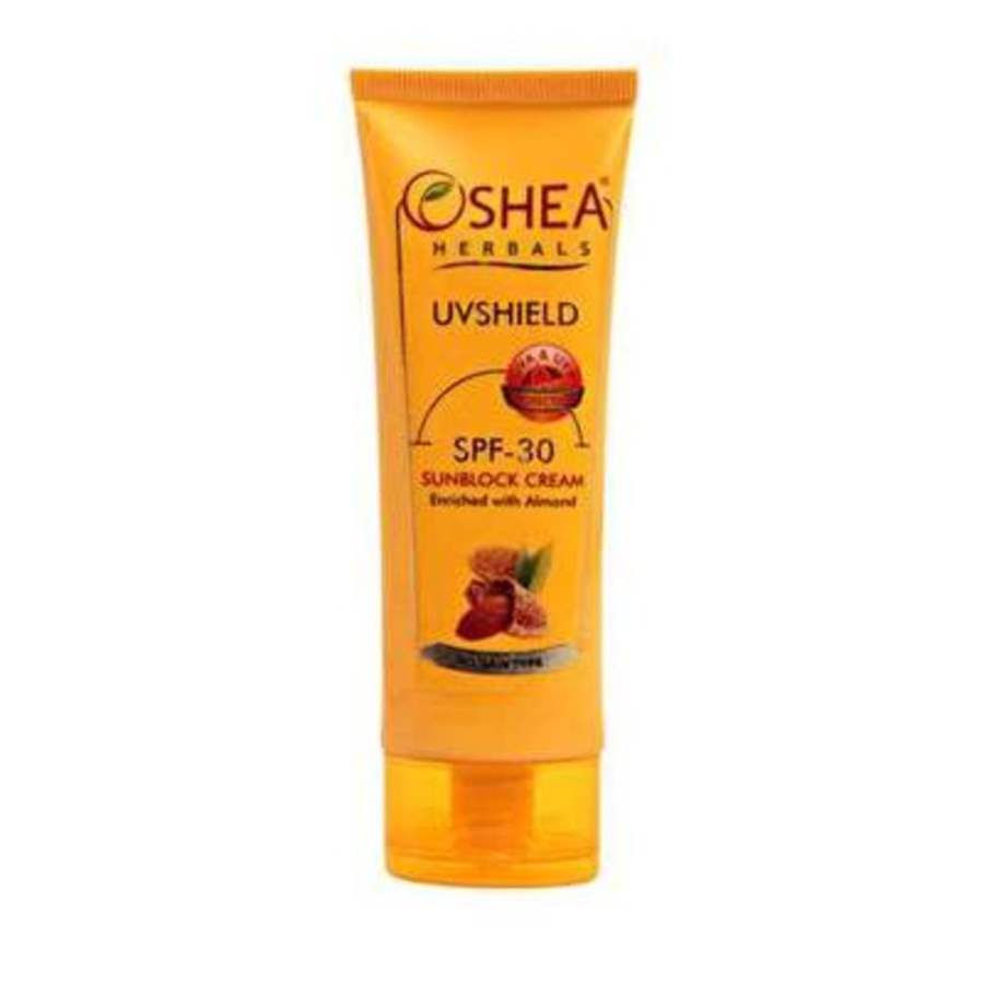 Oshea Herbals UV Shield Sun Block Cream - SPF 30 - 120 GM