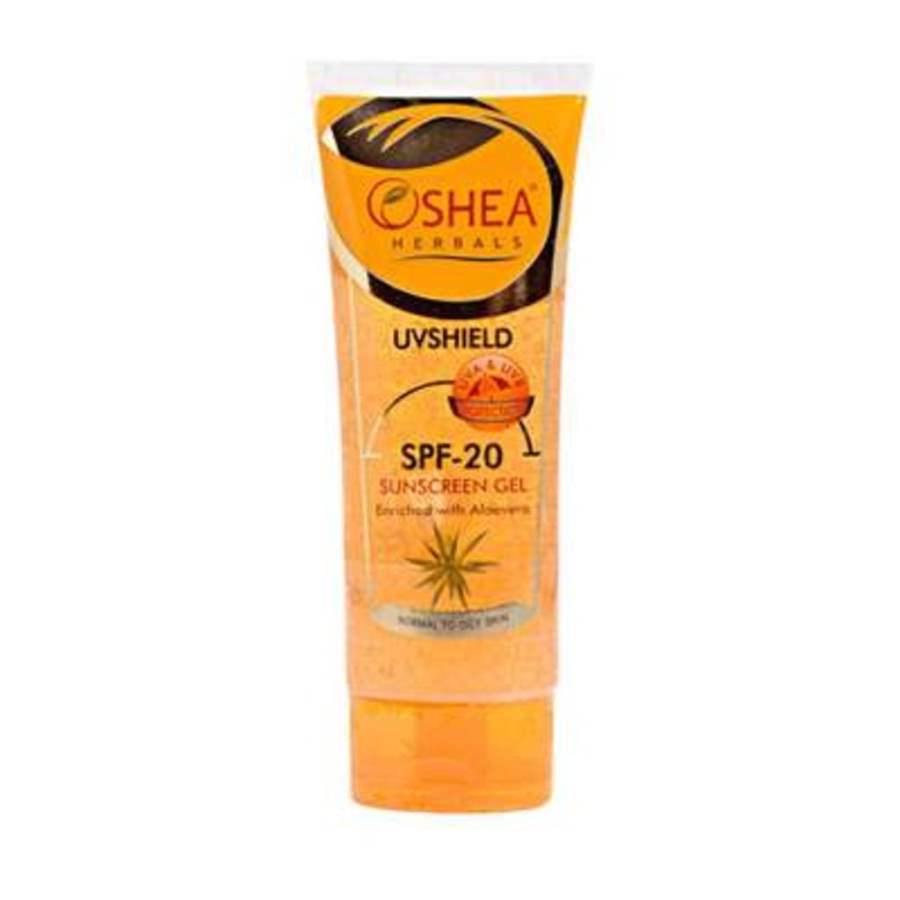 Oshea Herbals UV Shield Sunscreen Gel - SPF 20 - 120 GM