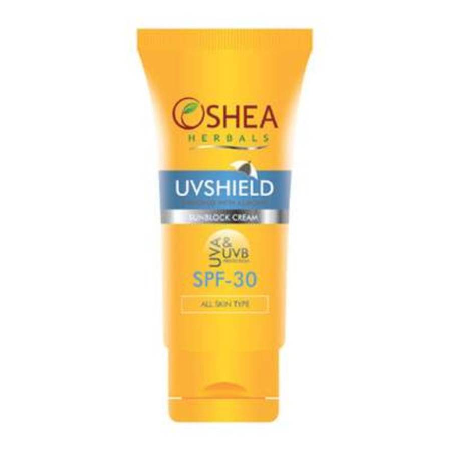 Oshea Herbals UVSHIELD - Sun Block Cream - SPF 30 PA+ - 60 GM