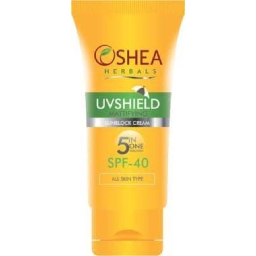Oshea Herbals UVSHIELD - Sun Block Cream - SPF 40 PA+ - 120 GM