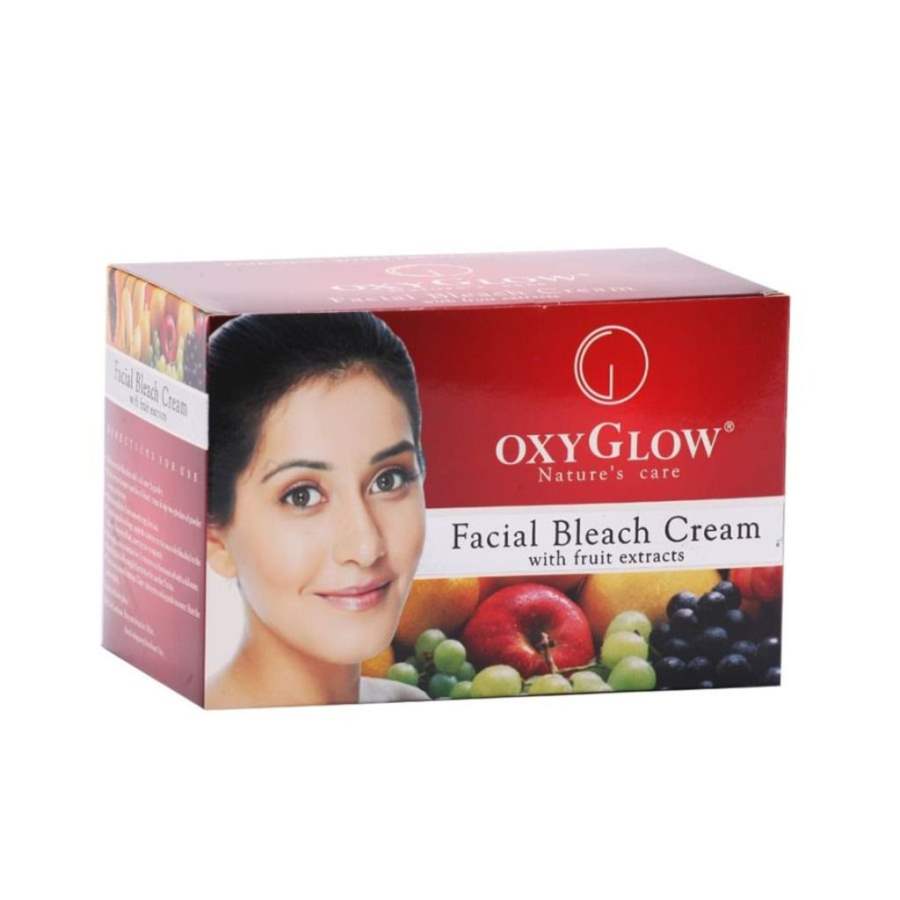 Oxy Glow Facial Bleach Cream With Fruit Extracts - 240 GM
