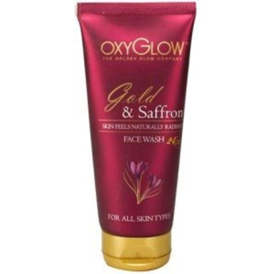 Oxy Glow Gold & Saffron Face Wash 24 Carat Gold - 100 ML