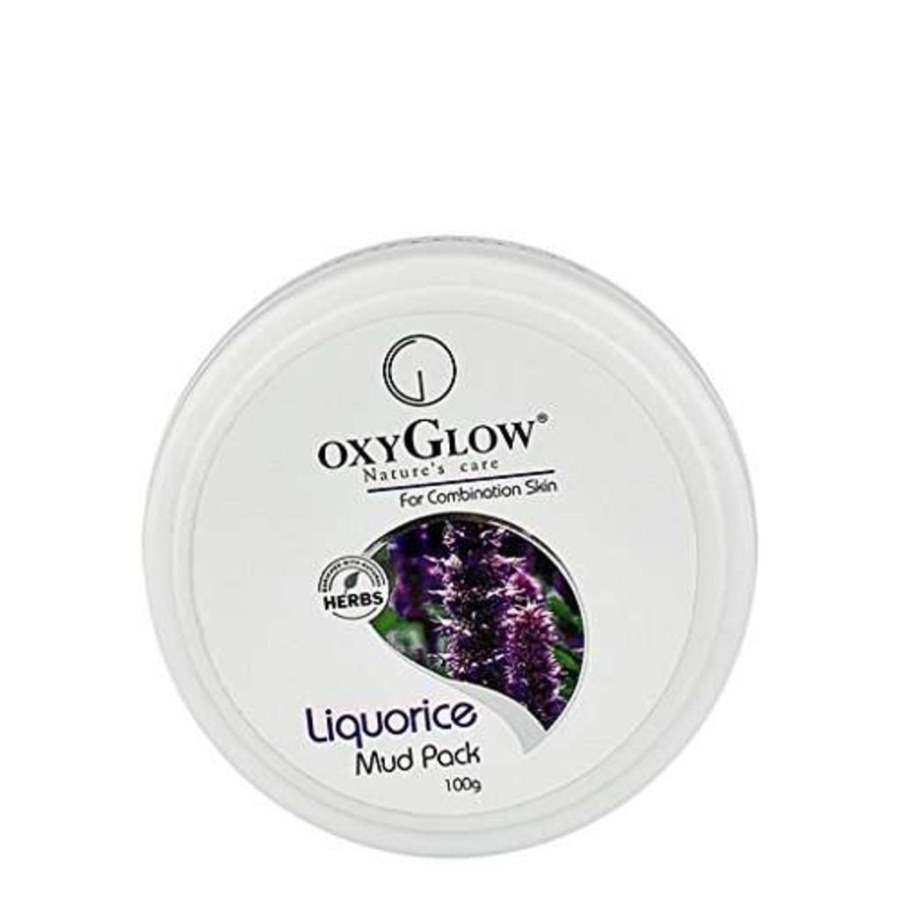 Oxy Glow Liquorice Mud Pack - 100 GM