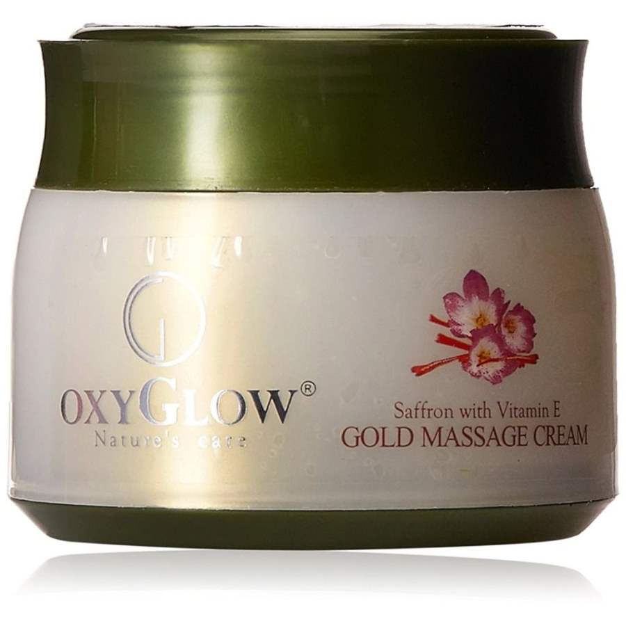 Oxy Glow Saffron With Vit E Gold Massage Cream - 200 ML