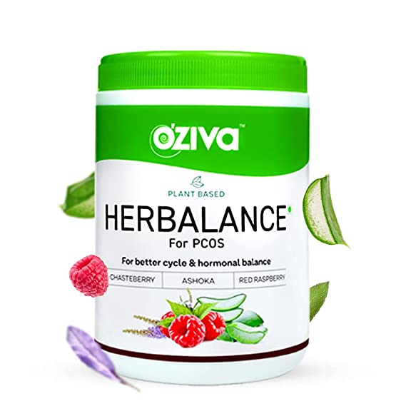 OZiva Plant Based Herbalance For Pcos - 250 GM