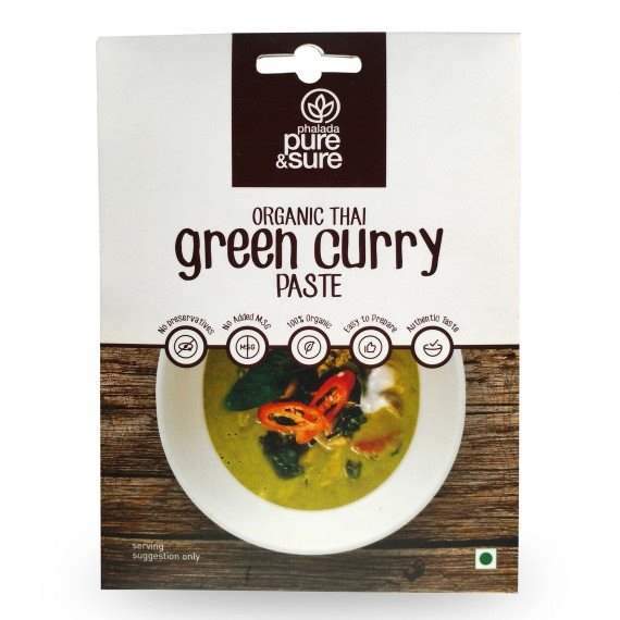 Pure & Sure Green Curry Paste - 50 GM
