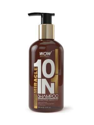 WOW Skin Science 10 in 1 Miracle Shampoo - 300 ML