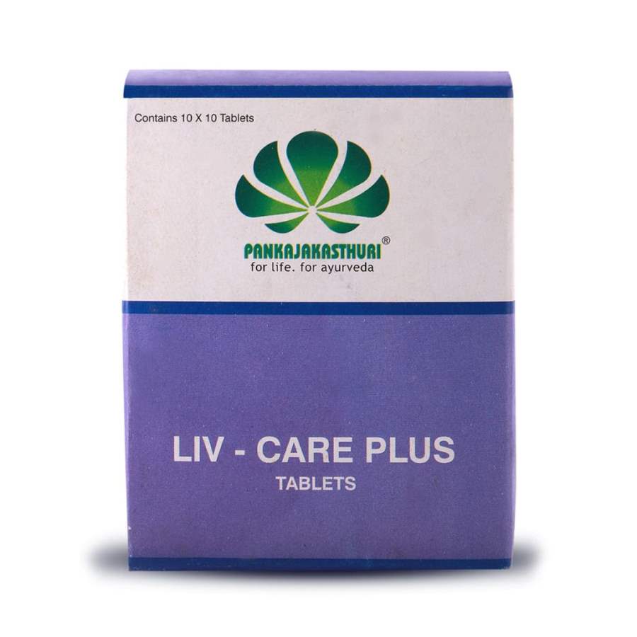 Pankajakasthuri Liv - Care Plus Tablets - 100 Nos