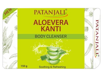 Patanjali Aloe Vera Kanti Body Cleanser - 150 GM