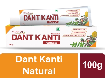 Patanjali Dant Kanti Natural Tooth Paste - 100 GM