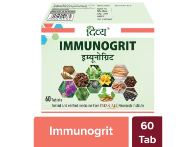 Patanjali Divya Immunogrit Tablets - 33 g