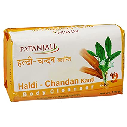 Patanjali Haldi Chandan Kanti Body Cleanser - 150 GM