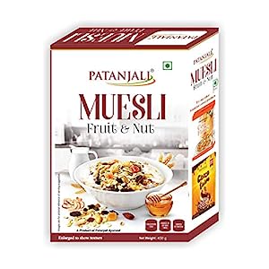 Patanjali Muesli Fruit & Nut - 450 GM