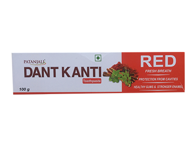 Patanjali Red Tooth Paste - 100 GM