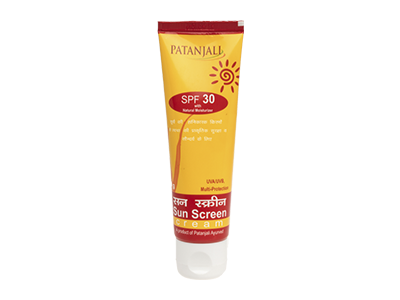 Patanjali Sun Screen Cream - 50 GM