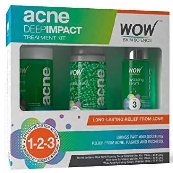WOW Skin Science Acne Deep Impact Treatment Kit - 1 kit