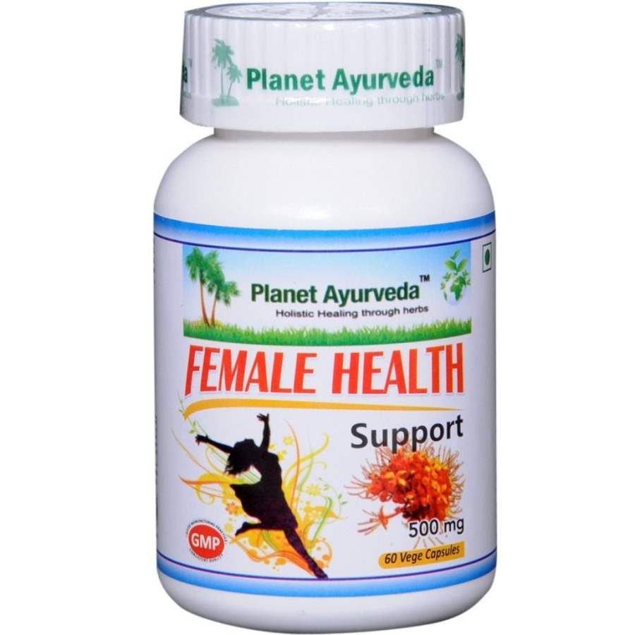 Planet Ayurveda Female Health Support Capsules - 60 Caps