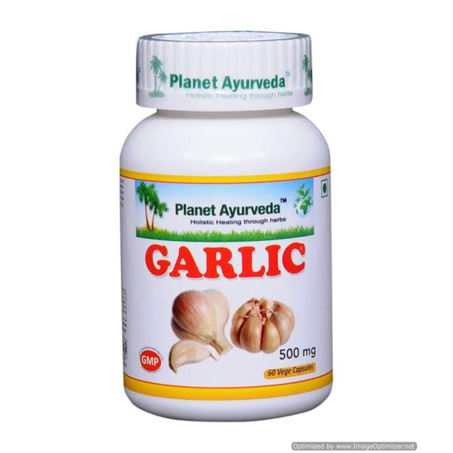 Planet Ayurveda Garlic Capsules - 60 Caps