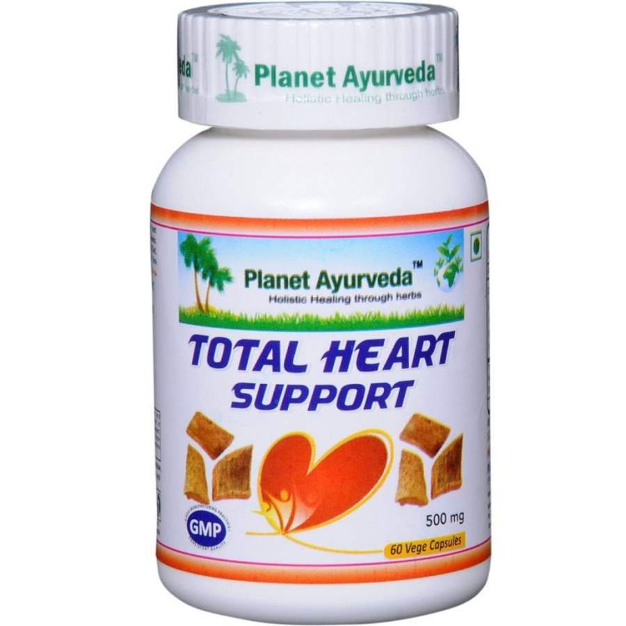 Planet Ayurveda Total Heart Support Capsules - 60 Caps