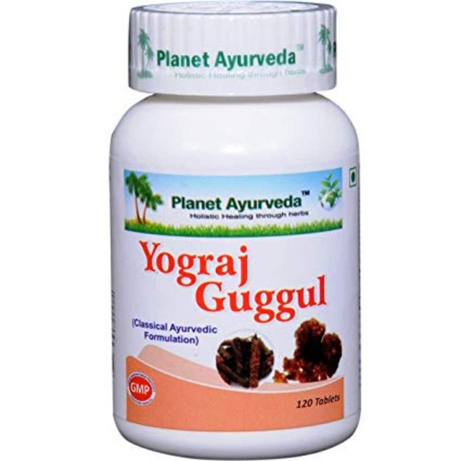 Planet Ayurveda Yograj Guggul Tablets - 240 Tabs (2 * 120 Tabs)