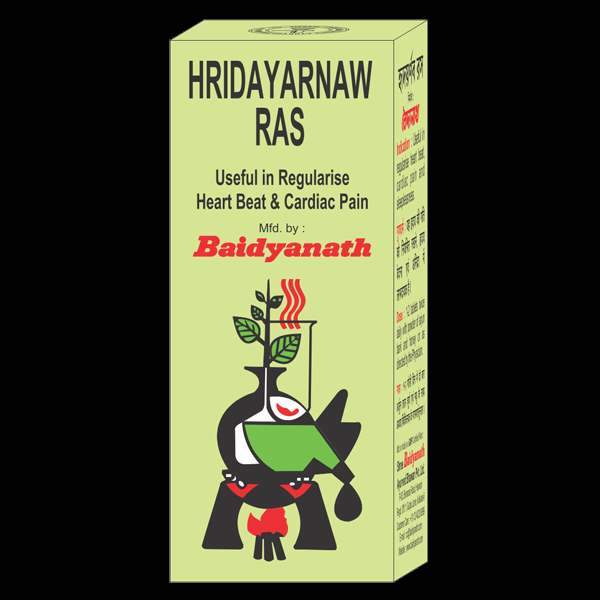 Baidyanath Hridayarnava Ras - 80 Tabs