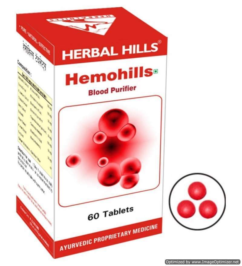 Herbal Hills Hemohills Tablet - 600 Tabs