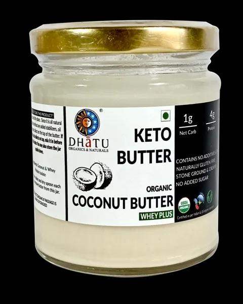 Dhatu Organics Keto Coconut Butter (Whey Plus) - 100 GM