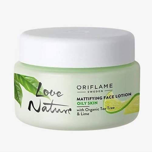 Oriflame Love Nature Mattifying Face Lotion with Tea Tree & Lime - 125 ml