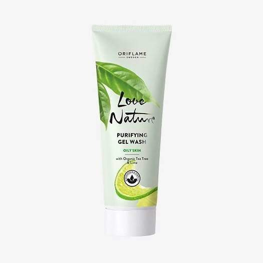 Oriflame Love Nature Purifying Gel Wash with Tea Tree & Lime - 125 ml