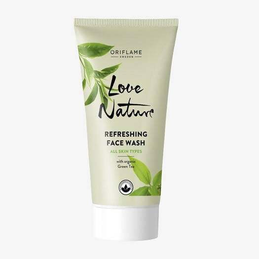 Oriflame Love Nature Refreshing Face Wash with Green Tea - 50 gm