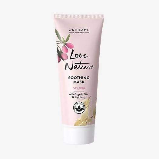 Oriflame Love Nature Soothing Mask with Oat & Goji Berry - 75 ml