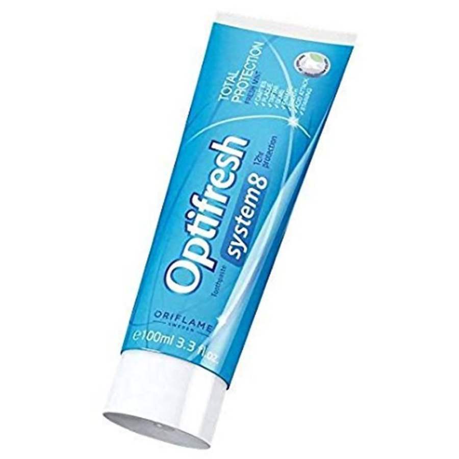 Oriflame Optifresh System 8 Total Protection Toothpaste - 100 Gm