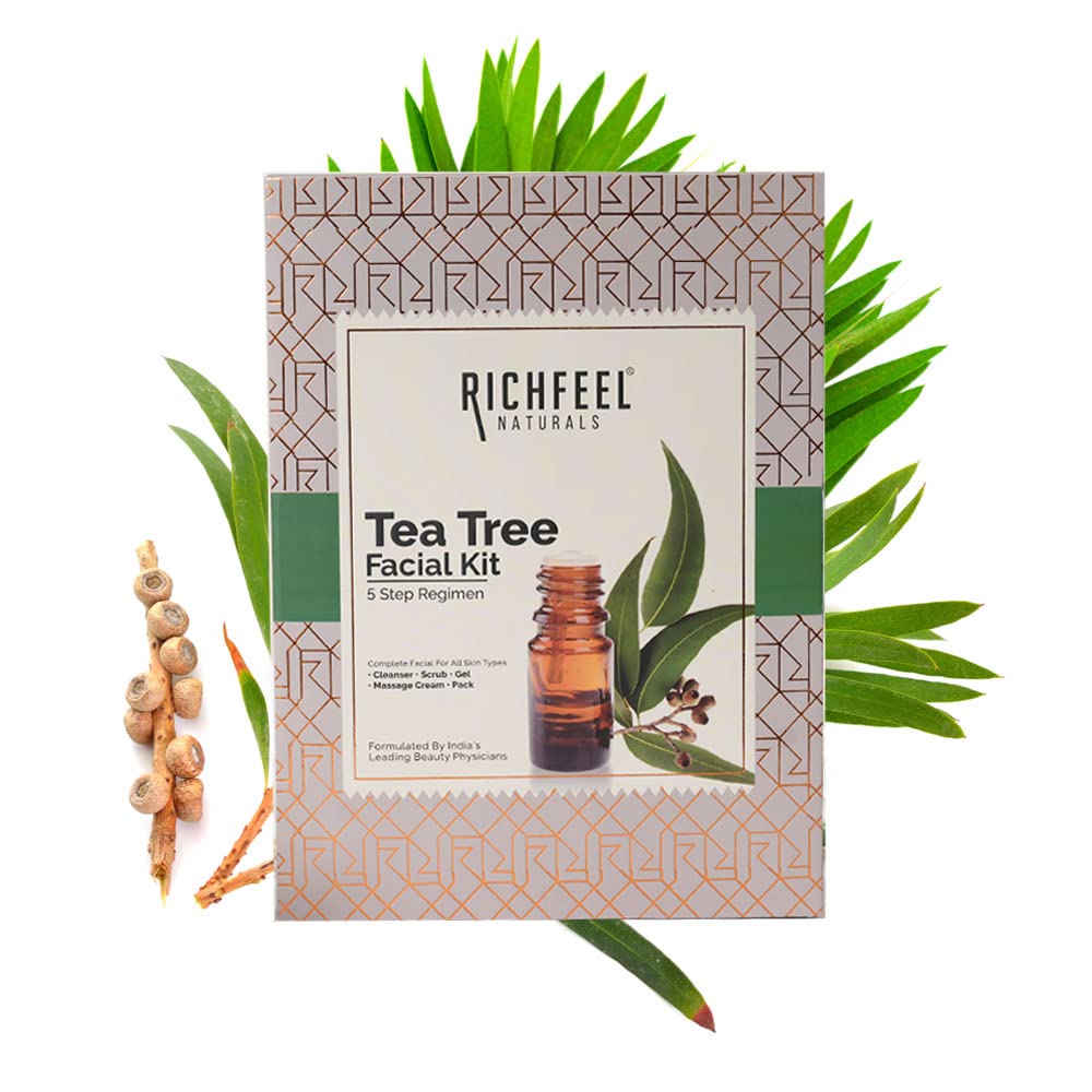 RichFeel Tea Tree Facial Kit - 250 gm
