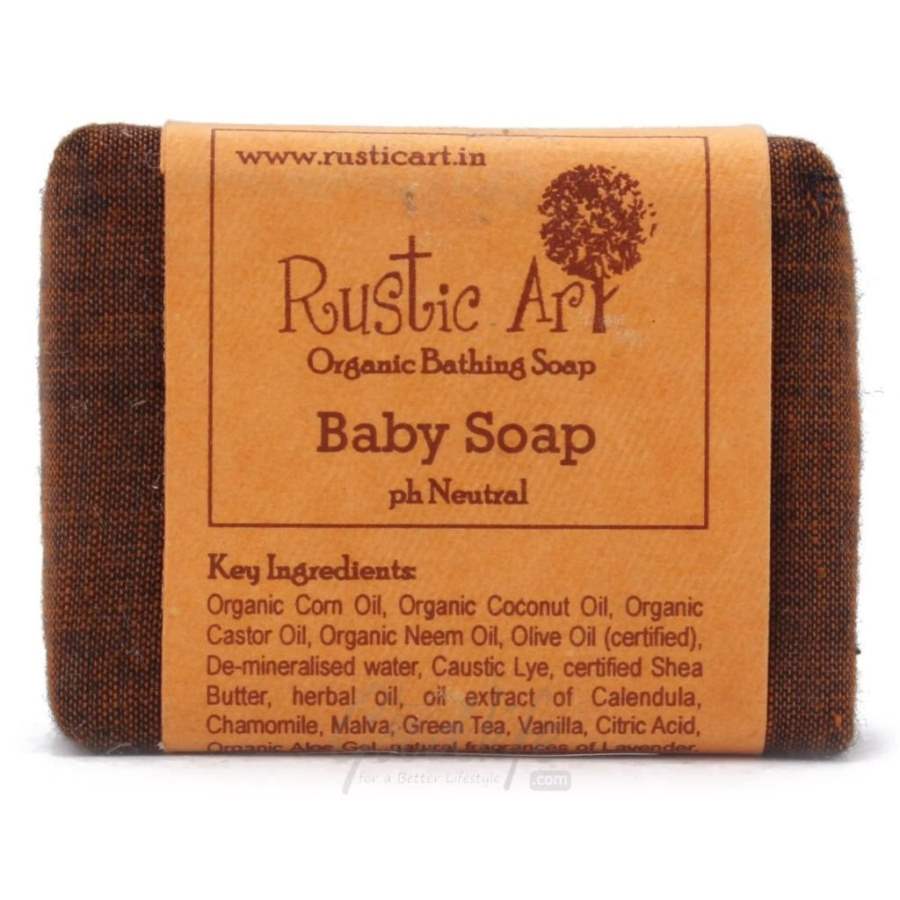 Rustic Art Baby Soap - 100 GM