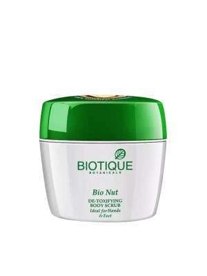 Biotique Botanicals Bio Nut Detoxifying Body Scrub-175g - 175 GM