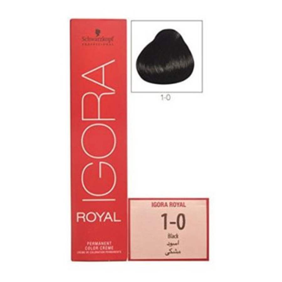 Schwarzkopf Professional Igora Royal Natural Hair Color - 60 ml - Natural Black