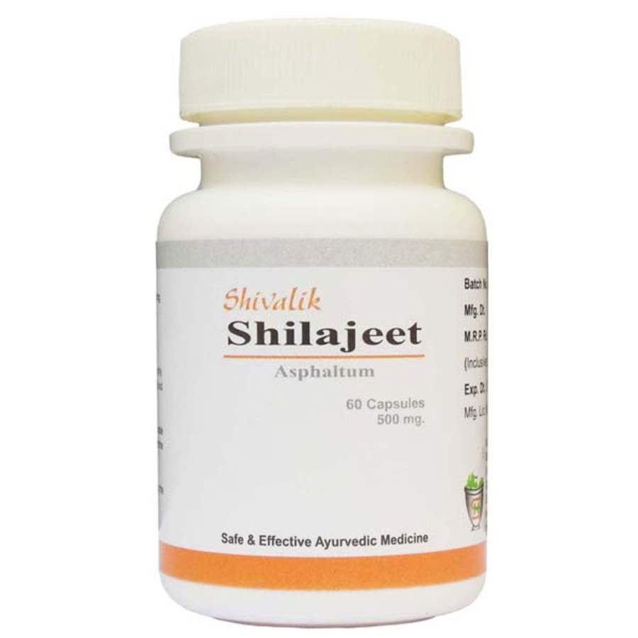 Shivalik Herbals Shilajeet Asphaltum Capsules - 120 Caps