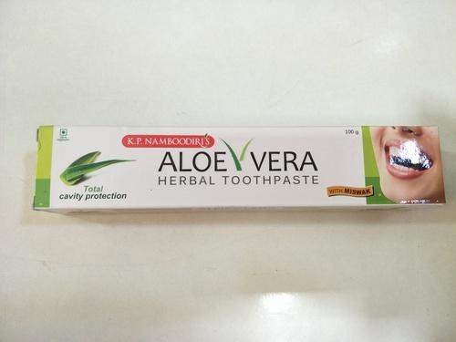 KP Namboodiri Aloe Vera Herbal Toothpaste - 100 ML