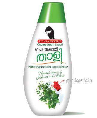 KP Namboodiri Chemparathi Thaali Hibiscus Hair Cleanser - 100 ML