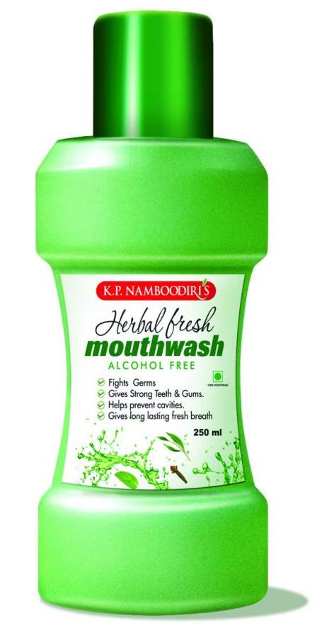 KP Namboodiri Herbal Fresh Mouth Wash - 250 ML