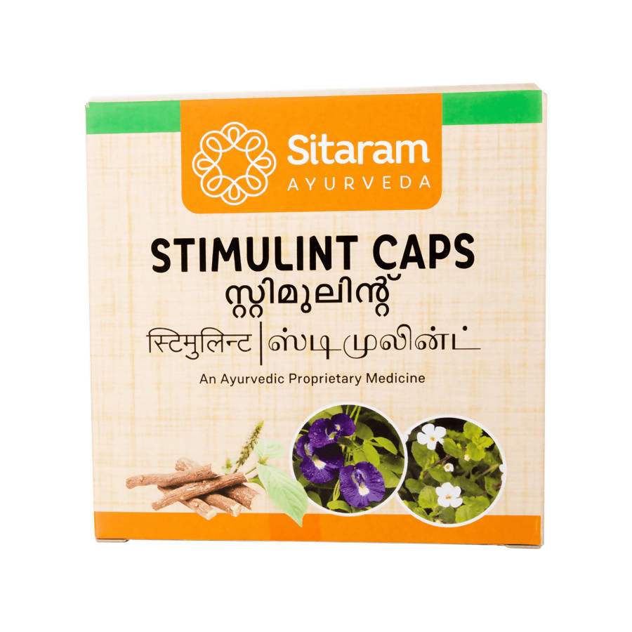 Sitaram Ayurveda Stimulint Capsules - 100 Caps