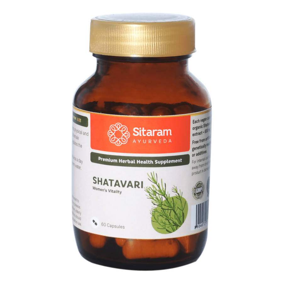 Sitaram Ayurveda Shatavari Capsules - 60 Nos