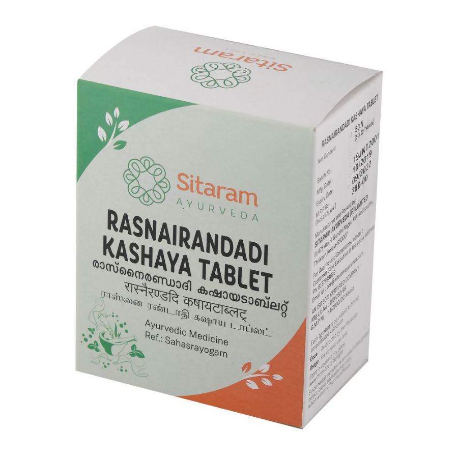 Sitaram Ayurveda Rasnairandadi Kashaya Tablet - 50 Nos