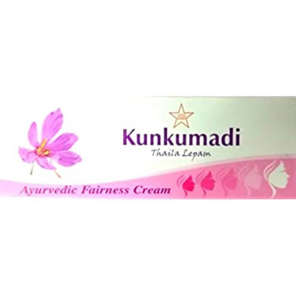 SKM Ayurveda Kumkumadi Thaila Lepam Fairness Cream - 70 GM