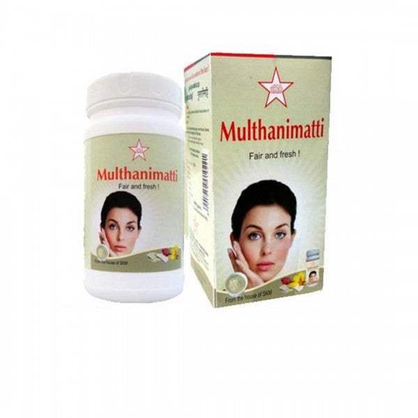 SKM Ayurveda Multhanimatti Face Pack Powder - 1 No