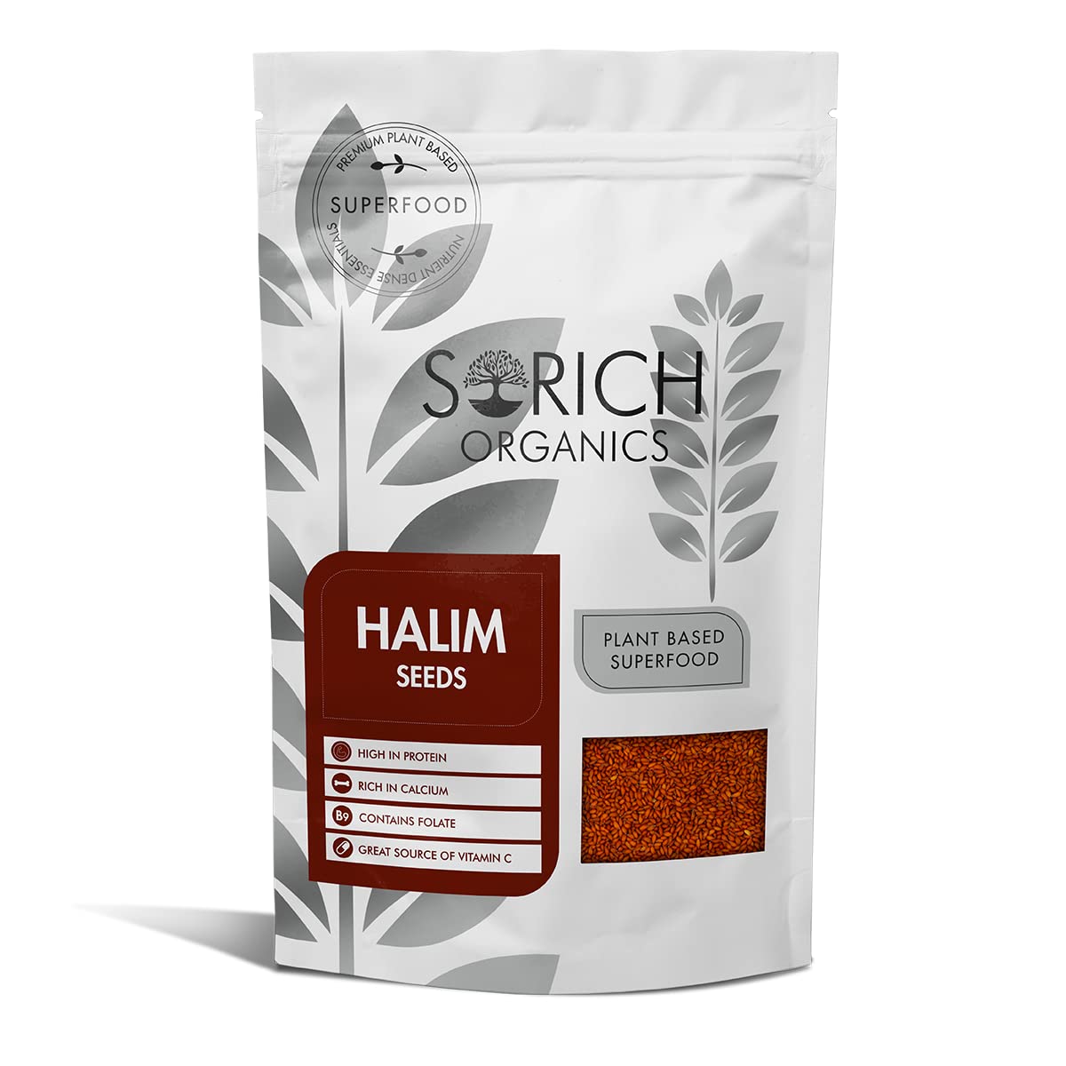 Sorich Organics Halim Seeds - 200 GM