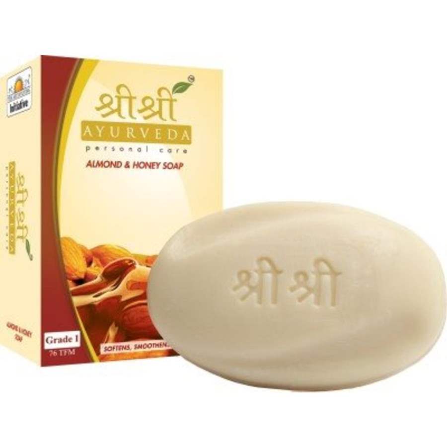 Sri Sri Ayurveda Almond Honey Soap - 100 GM